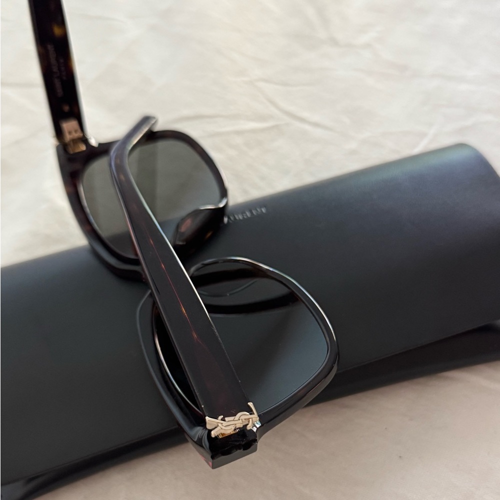 YSL Women's SLM40FN 55mm Sunglasses - Picture 4 of 8